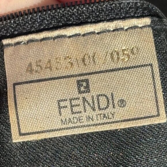 Fendi Mini Penquin Stripe Small Tote 10 x 9 - Picture 11 of 11